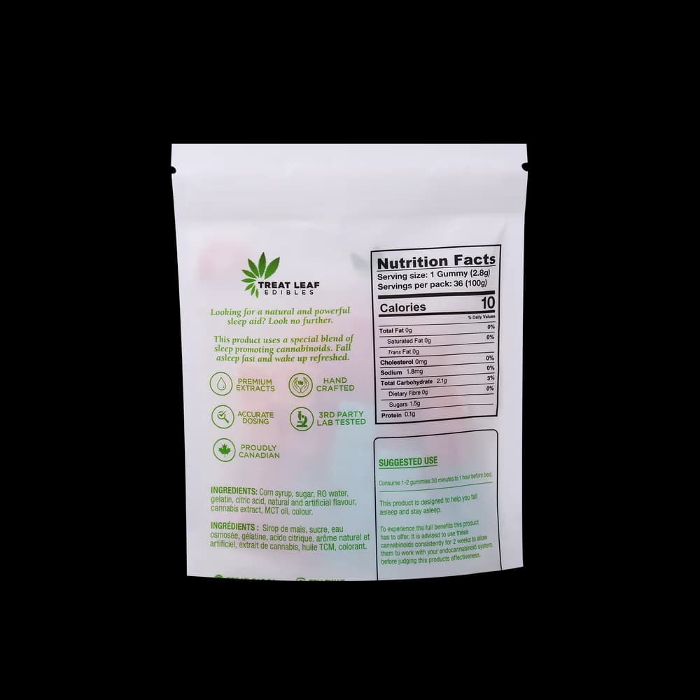 36 pack 15mg/5mg/5mg/5mg THC Sleep Aid